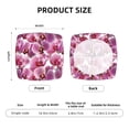 thumbnail image 6 of Uemuo Orchids Flowers Pattern Waterproof Square Couch Cushion Covers, Magic Sofa Covers Washable, Stretch Sofa Seat Cushion Slipcovers, 6 of 9