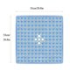 thumbnail image 5 of ZHAOCHENG Alfombrillas de ducha cuadradas antideslizantes, antimoho, lavables a máquina, con ventosa, de goma antibacteriana, para niños, con drenaje, 5 of 5