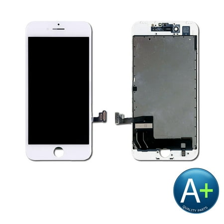 Touch Screen Digitizer and LCD for Apple iPhone 7 Plus White (A1661, A1784,