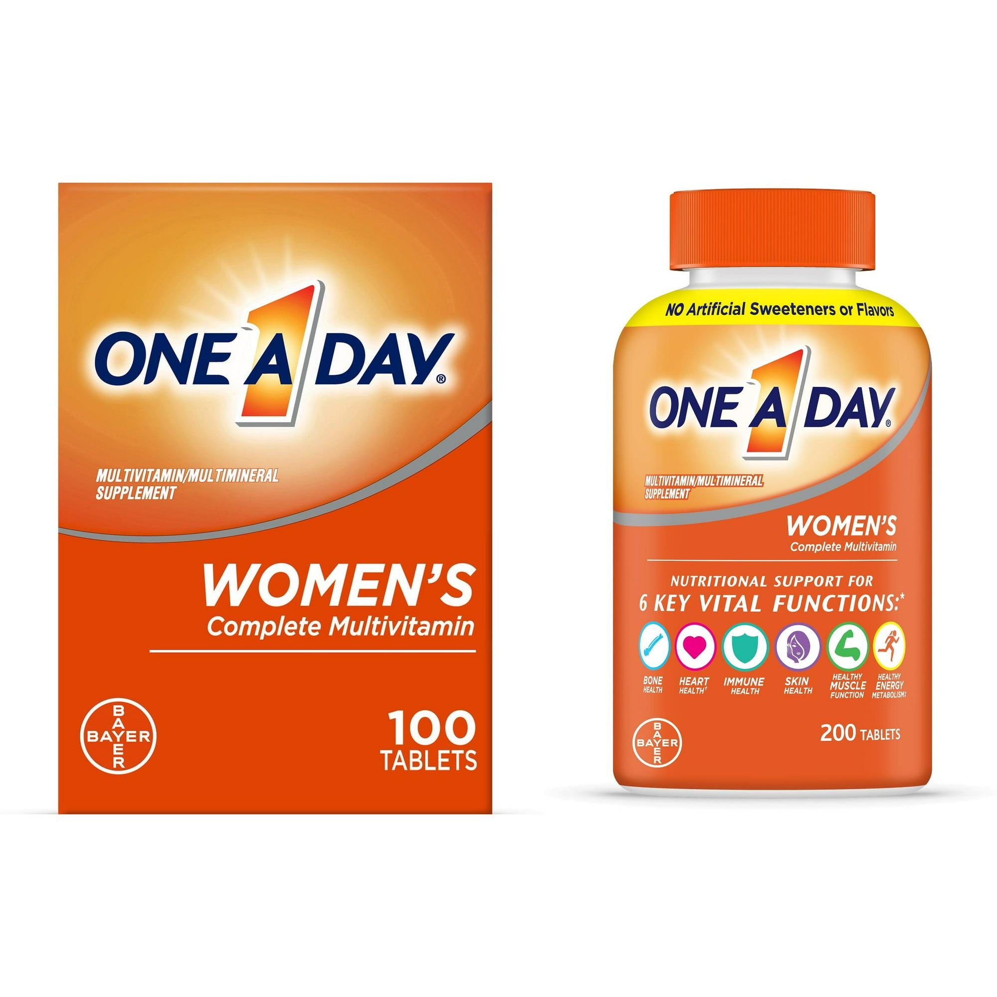 One A Day Women’s Multivitamin with Vitamin A, C, D and E, for Immune Health Support 300ct