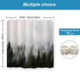 thumbnail image 3 of Cortina de baño Fantasy Fog Magic Winter Tree para baño, tela de poliéster impermeable, 1,8 x 1,8 m, 3 of 3