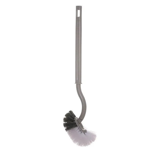 EZLIFE Cepillo de baño con mango largo y curvado, cepillo para limpiar esquinas muertas J9I0