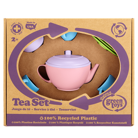 Best Green Toys Tea Set, Pink deal Best Green Toys Tea Set, Pink deal