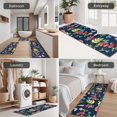 thumbnail image 5 of Pioneer Flower Floral Print Pattern Kitchen Rugs Sets Of 3,Kitchen Runner Rugs Non Skid Washable,Decorative Kitchen Floor Mats for Kitchen,Sink,Laundry,17"x30"+ 17"x47" + 17"x59", 5 of 6
