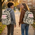 thumbnail image 2 of Yspwyqan Big Kids Backpack, Duck Camo Bow Backpack for School Kids 17", Large Capacity Multi-Pocket Bookbag, Adjustable Straps Travel Daypack for Girls Ages 8-15, 2 of 7