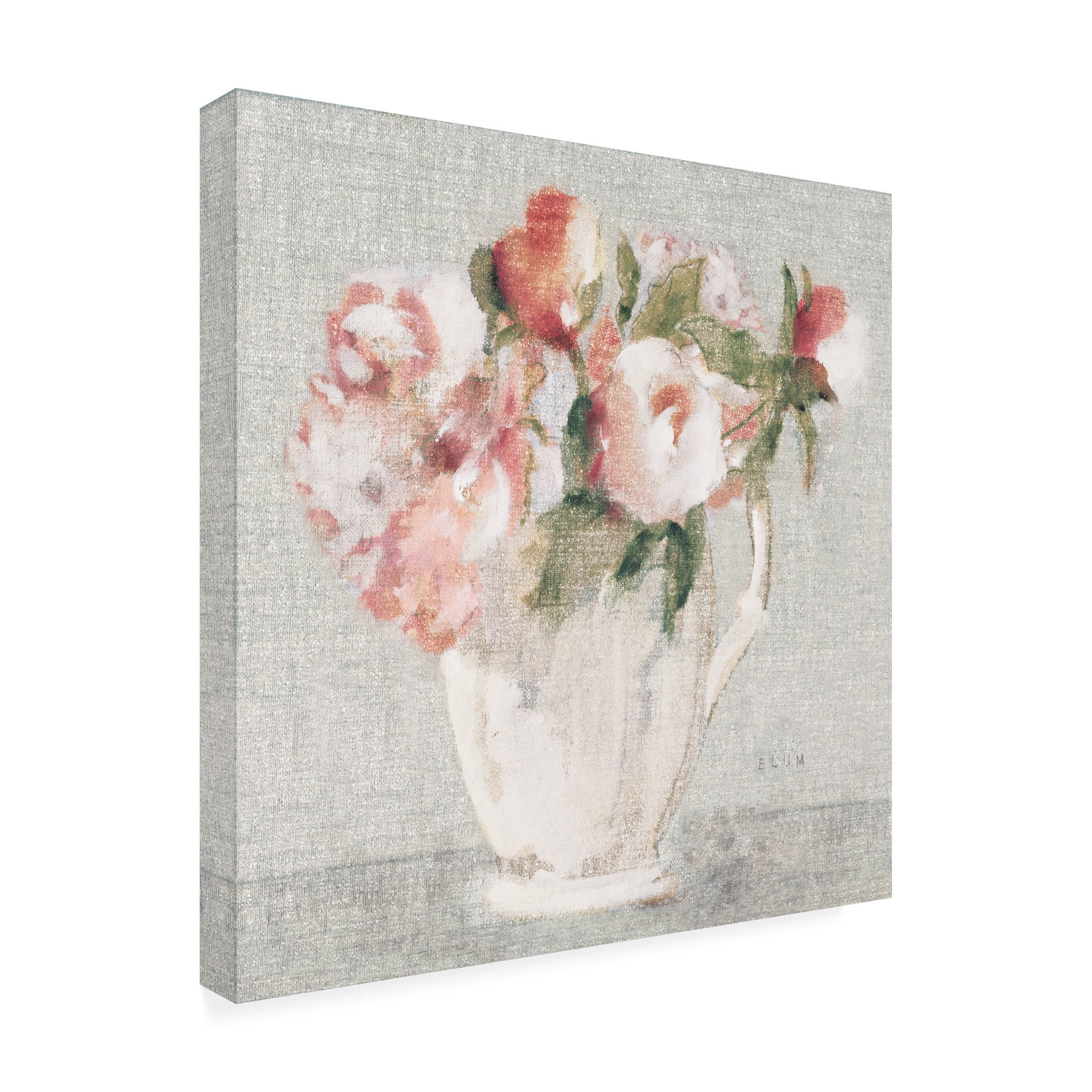 Cheri Blum 'Cottage Bouquet III Light' Canvas Art