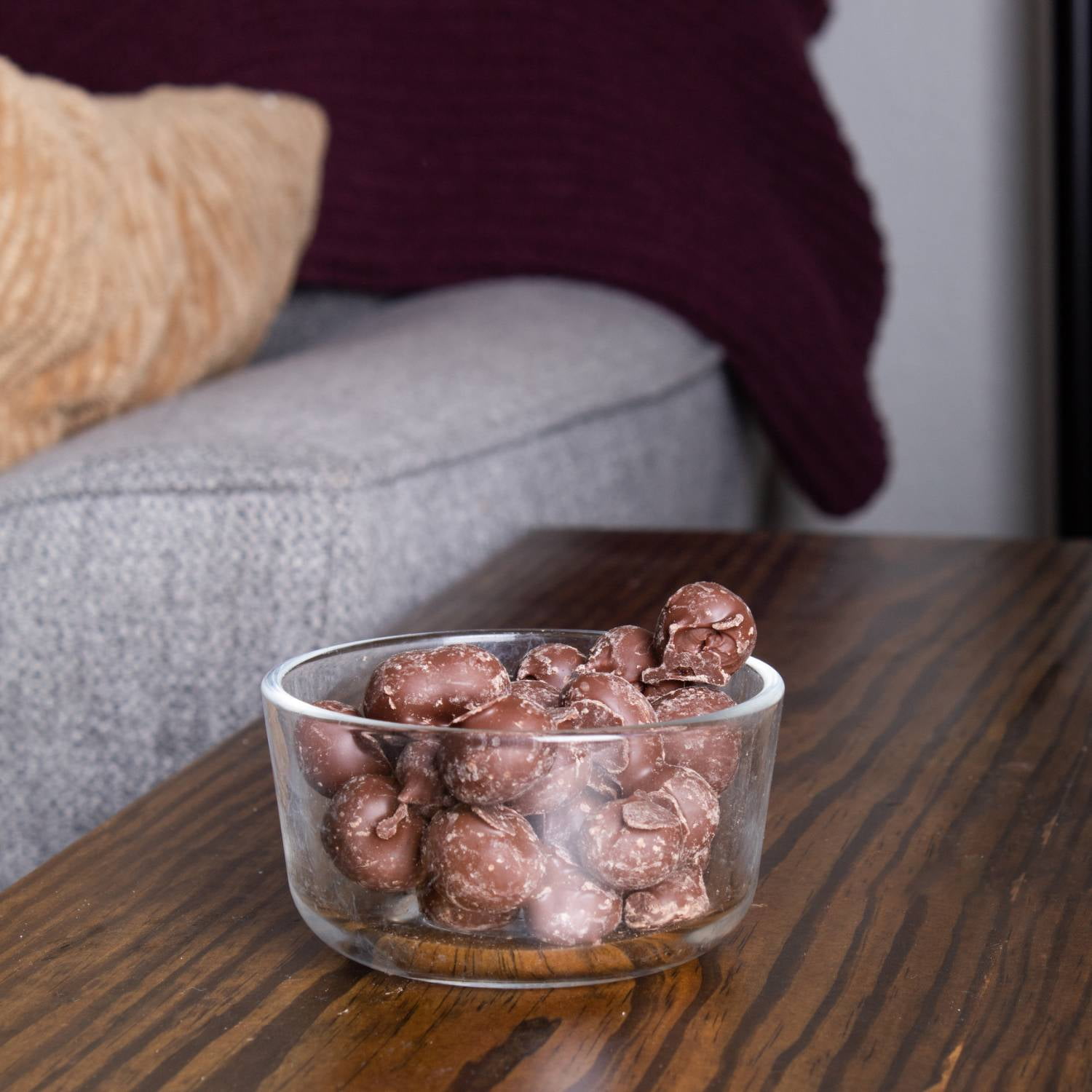 Lehman's Chocolate Covered Peanuts, Double Dipped Nuts in Milk Chocolate Candy, 8 oz Resealable Bag