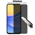 thumbnail image 4 of UZWZW 4 Pack Privacy Screen Protector Tempered Glass for Samsung Galaxy A15 / A25 5G / 4G, 4 of 7