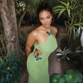 thumbnail image 5 of Women Backless Cowl Neck Cocktail Going Out Dress Halter Slip Long Semi Formal Party 2025 Spring Summer Green L, 5 of 9