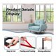 thumbnail image 5 of 5 Rolls Total Window Grille Inserts Grid Kit Self Adhesive Peel and Stick Trim Simulated DIY Window, 5 of 5