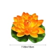 thumbnail image 3 of 1PC Floating Foam Lotuses Flowers And Lotuses Leaves Artificial Lotuses Flowers Water Lilies For Pond Pool For Spring Garden Decoration, 3 of 6