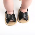 thumbnail image 3 of Summer Baby Boys Comfortable Breathable Anti-Slip Shoes Tassel Design Sandals Toddler Soft Soled First Walkers 0-18M, 3 of 5