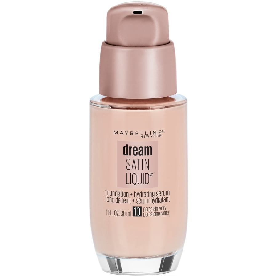 Maybelline Dream Satin Liquid Mousse Foundation, Porcelain Ivory, 1 fl