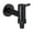 Style 4, variant on Washing machine faucet Copper Bathroom corner faucet tap Single Cold garden Faucet Black Oil outdoor mixer Small Tap