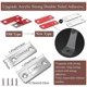 thumbnail image 2 of Magnetic Latch Is Ultra-thin, Suitable For Sliding Door Drawer Magnetic Wardrobe (2 Pieces), 2 of 3