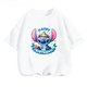 thumbnail image 3 of Camiseta de verano Kawaii Lilo Stitch para niños, ropa para niños y niñas, camisetas con gráficos de dibujos animados para niños, linda camiseta de manga corta de Anime, camiseta para bebé, 3 of 5