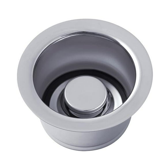 Extended Disposal Flange, Polished Chrome