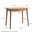 thumbnail image 5 of Natural oak desk / Durable for long - term use, 5 of 5