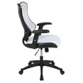 thumbnail image 2 of Scranton & Co High Back Executive Office Swivel Chair in White, 2 of 5