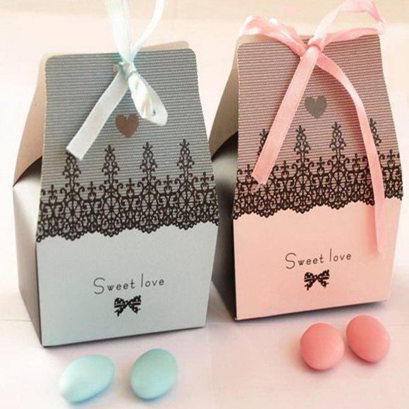 Sweet Love Wedding Favor Blue