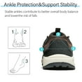 thumbnail image 3 of Mens Hiking Shoes Outdoor Lightweight Non-slip Breathable Sneakers Trekking Waterproof Comfortable Off-Road Shoes Brown 10 US, 3 of 7