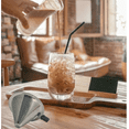 thumbnail image 4 of Reusable Stainless Steel Pour Over Coffee Filter Compatible with Drip Fits Most V60/Chemex Brewers, 4 of 5