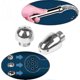 thumbnail image 4 of Shower Shower Attachments Aluminum 3 Water Shower Head Nozzle Anal Rinse Vaginal Cleaning Kit Cleaner Jus, 4 of 5