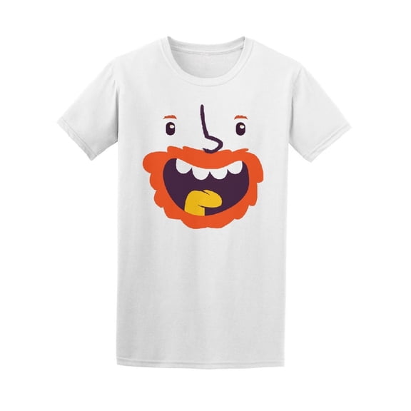 Funny Face Tee. Men's -Image by Shutterstock
