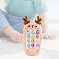 thumbnail image 1 of Juguete Para Teléfono Para Bebé, Juguete Educativo Divertido, Aprendizaje Sensorial Para Niños, Regalos Para Bebés, Color Rosa, 1 of 8