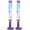 2 PCS, variant on Glowing Rainbow LED Water Blaster, Firework Spray Water Soaker Toys for Pool Party Outdoor Summer Water Games, Easy Fill and Use, Durable Leak