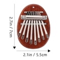 thumbnail image 4 of SHISUYAN 1 Ensemble Mini 8 Touches Kalimba Piano à Pouce Percussion Instrument de Musique, 4 of 8