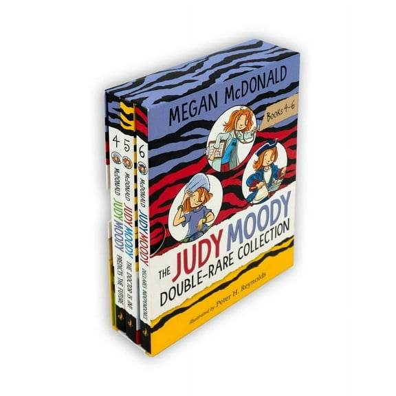 Judy Moody The Judy Moody Double-Rare Collection: Books 4-6 (Box Set of Three Illustrated Chapter Books for Young Readers), (Paperback)