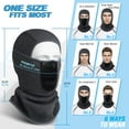 thumbnail image 6 of BUTKLNYTS 2-Pack Full Face Balaclava, Warm and Breathable for Outdoor and Winter, 6 of 6