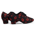 thumbnail image 5 of Zapatos de baile Unisex de suela blanda para hombres, mujeres y niñas, baile de salón, zapatos modernos de Salsa para práctica de actuación de Tango Jazz, 5 of 5