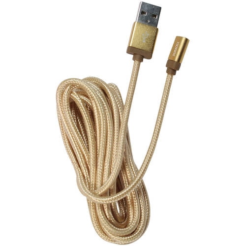 Duracell Pro906 Lightning Charge & Sync Cable, 10', Gold