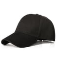 thumbnail image 4 of Men Women Multiple Colour Baseball Cap Peaked Cap Solid Color Adjustable Unisex Spring Summer Dad Hat Shade Sport Baseball Cap,Blue,Adjustable, 4 of 7