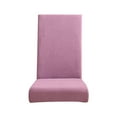 thumbnail image 2 of Nkmbld Chair Covers for Party, High Stretch Chair Slipcovers with Elastic Bottom, Machine Washable Furniture Protector Cover for Home Decor, Purple, 2 of 8