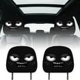 thumbnail image 2 of Cartoon Expression Theme Seat Headrest for Enhanced Comfort and Decorative in Car Interiors, 2 of 5
