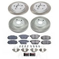 thumbnail image 2 of PowerStop Front and Rear Semi-Coated Rotor and Low-Dust Ceramic Brake Pad Kit SC5871, 2 of 3