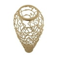 thumbnail image 6 of DecMode 33" Coral Cutout Gold Aluminum Metal Vase, 6 of 8