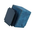 thumbnail image 1 of Dalazy Étui en Cuir 100+ Cartes pour Affaires Bleu 1Set, 1 of 6