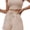 Beige, variant on Weardear 2 Piece Women Lounge Sets Sleeveless Crop Top and Shorts Waffle Lounge Set Tracksuits Sweatsuits for Women
