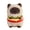 Siamese cat, variant on Fun Burger Cat Stuffed Animal- 9.1''Cute&Soft Kitten Plush Toy Pillow Decor Birthday Gift for Family