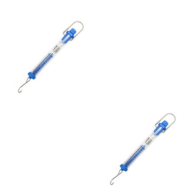 Scienceny Dinamómetro 5N Accesorios de laboratorio de doble escala 10N Medidor de prueba multipropósito Medidor de fuerza tubular Herramienta de 5N 2piezas Scienceny CBP440983