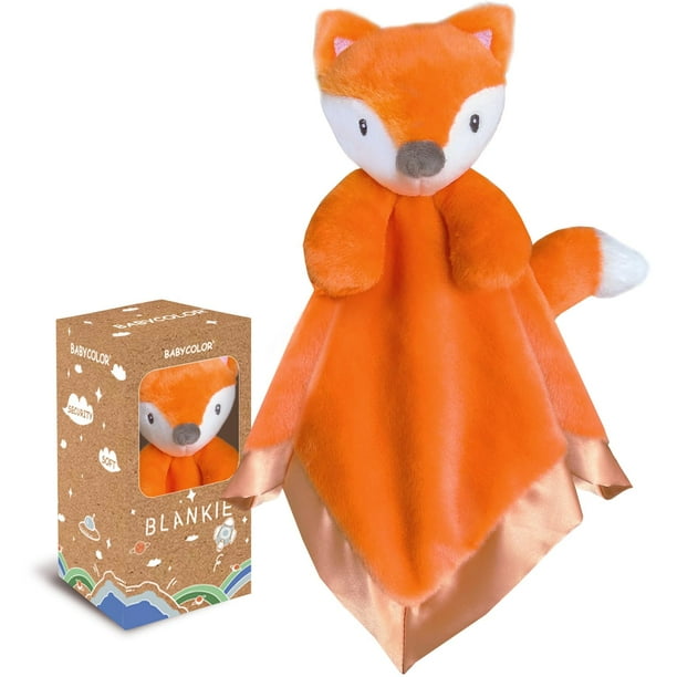 Manhattan Toy Fairytale Snuggle Fox Blankie Ultrasuave Calma | Cuotas sin interés