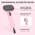 thumbnail image 3 of UYGDUY-Cat Brushes for Indoor Cats, Cat Hair Brush for Shedding, Cat Brush for Long or Short Haired Cats, Cat Grooming Deshedding Brush for Dog Kitten Horse Massage Removes Loose Fur, 3 of 4