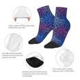 thumbnail image 5 of Fuzoiu Ireworks In The Night Sky Print Adult Socks, Crew Moisture-wicking Socks, Unisex Cushion Crew Socks,Casual Sports Ankle Socks, 5 of 7