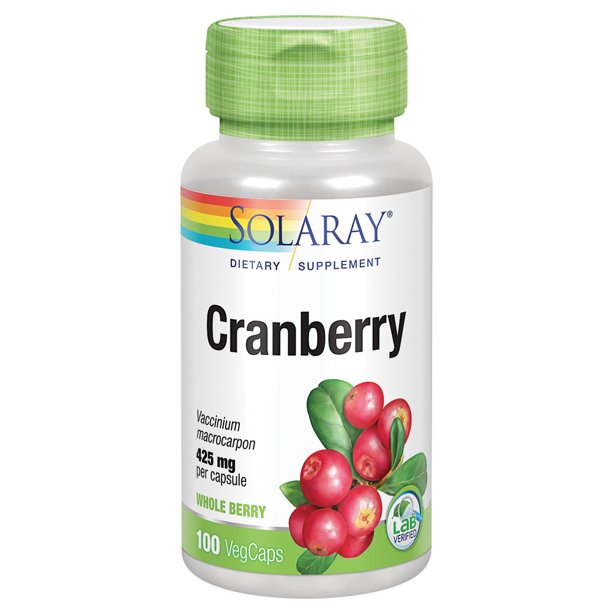 Solaray Cranberry Berry 425 mg Healthy Urinary Tract and