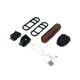 thumbnail image 1 of Luz trasera de bicicleta recargable por USB Sonducket ABS señal de advertencia seguridad Ciclismo rojo, 1 of 6
