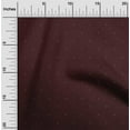 thumbnail image 2 of oneOone Cotton Silk Chocolate Brown Fabric Abstract Small Leaf Sewing Fabric By The Yard Printed Diy Clothing Sewing Supplies 42 Inch Wide, 2 of 4